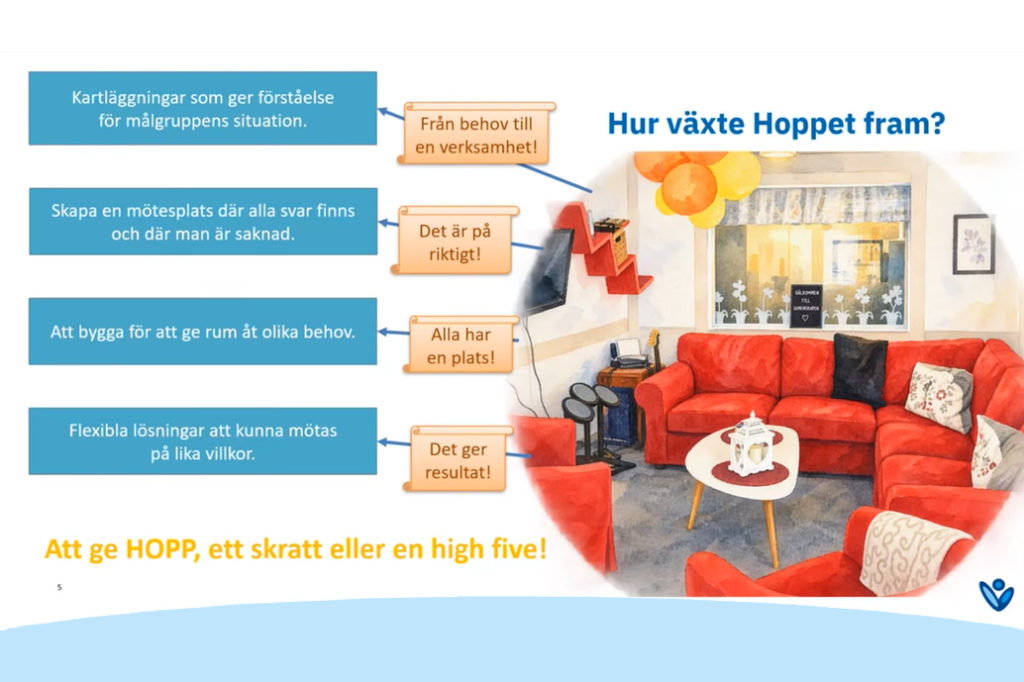 Uppskattat webbinarium om lärdomar från Hoppet